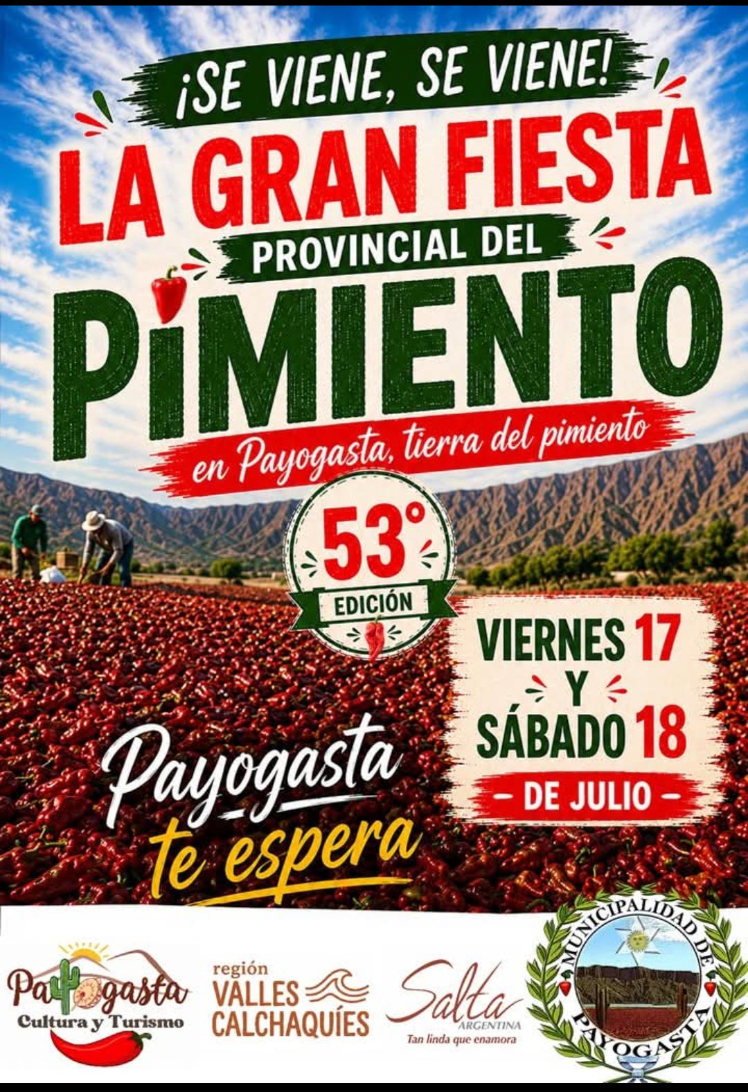 53° Fiesta Provincial del Pimiento