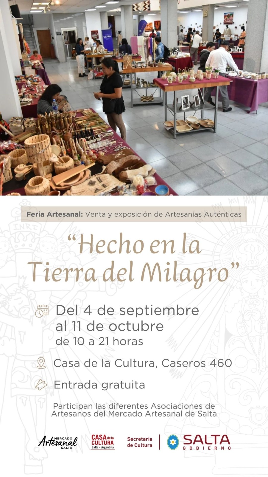 Feria Artesanal: "Hecho en la Feria del Milagro"